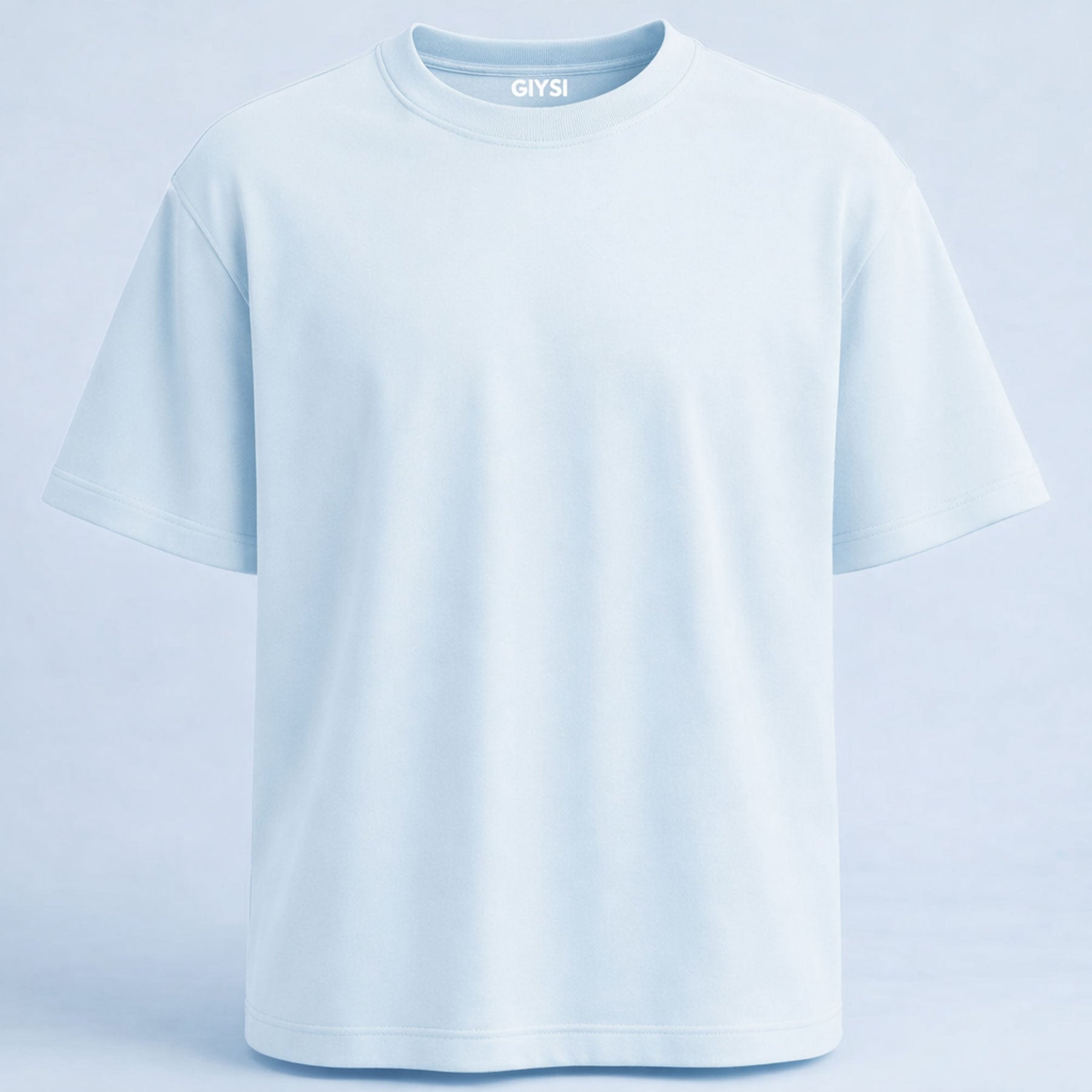 Oversized T-Shirts - Buy Sky Blue Tees O...