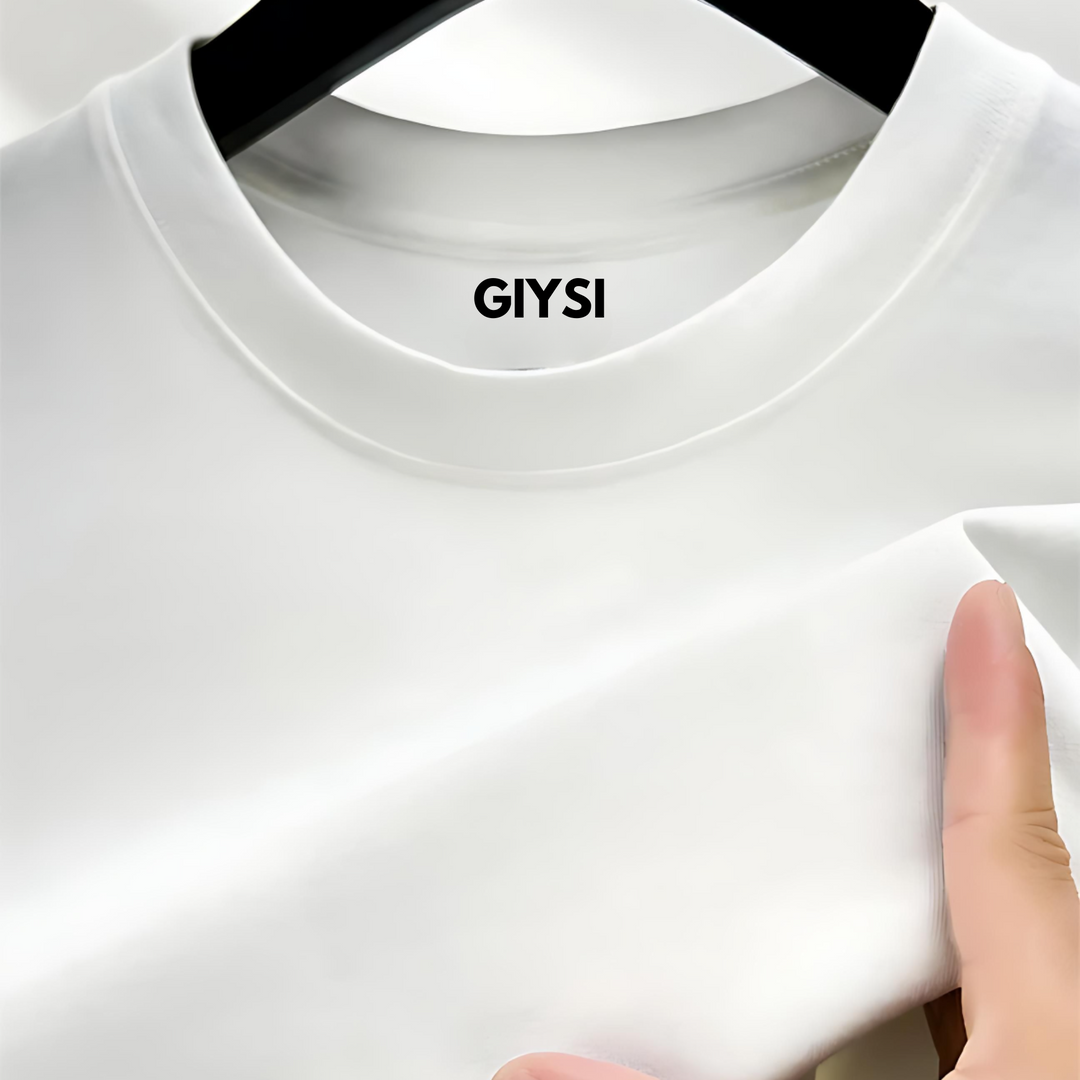 White Round Neck T-shirt