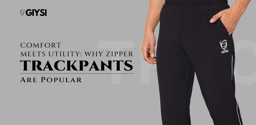 Zipper Track Pants