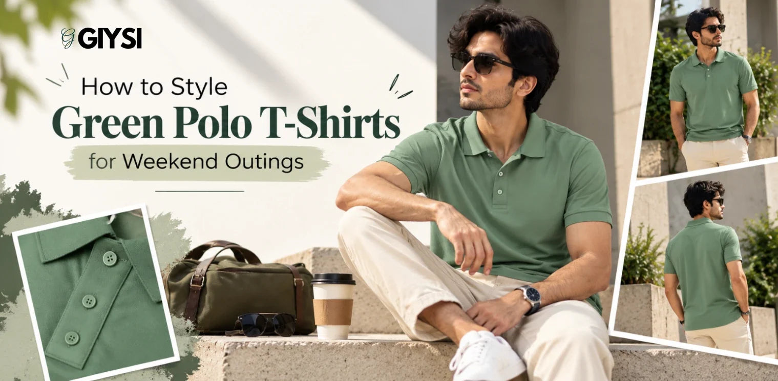 How to Style Green Polo T-Shirts for Weekend Outings