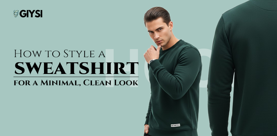 How to Style a Sweatshirt for a Minimal, Clean Look