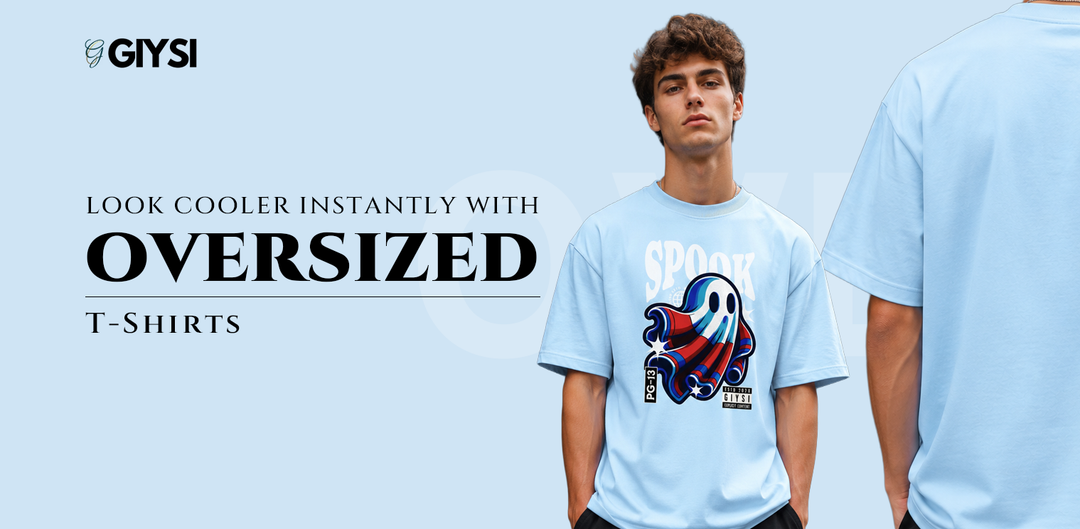 Look Cooler Instantly with Oversized T-Shirts