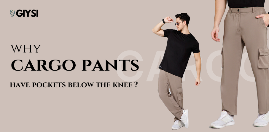 Why do cargo pants have pockets below the knee?