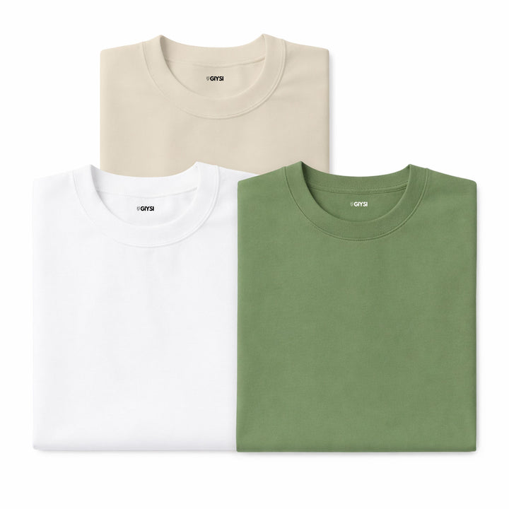 Combo Pack Round Neck T-shirts