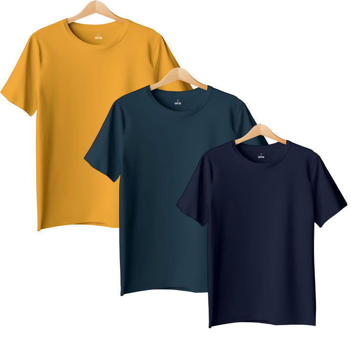 Combo Pack Round Neck T-shirts