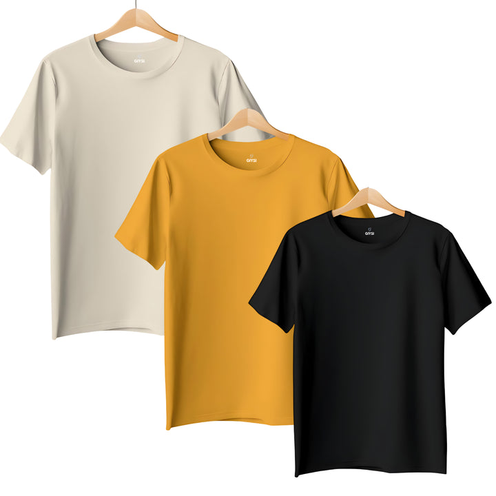 Combo Pack Round Neck T-shirts