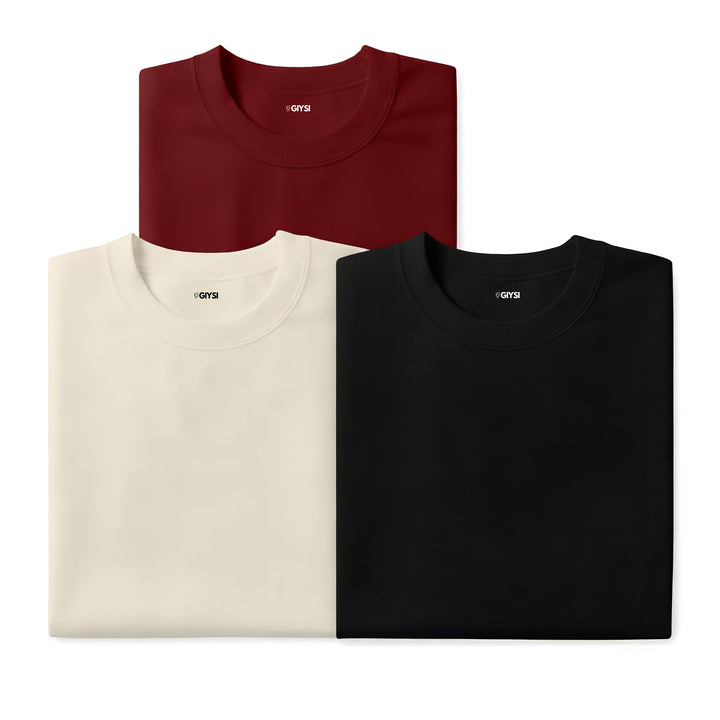 Combo Pack Round Neck T-shirts