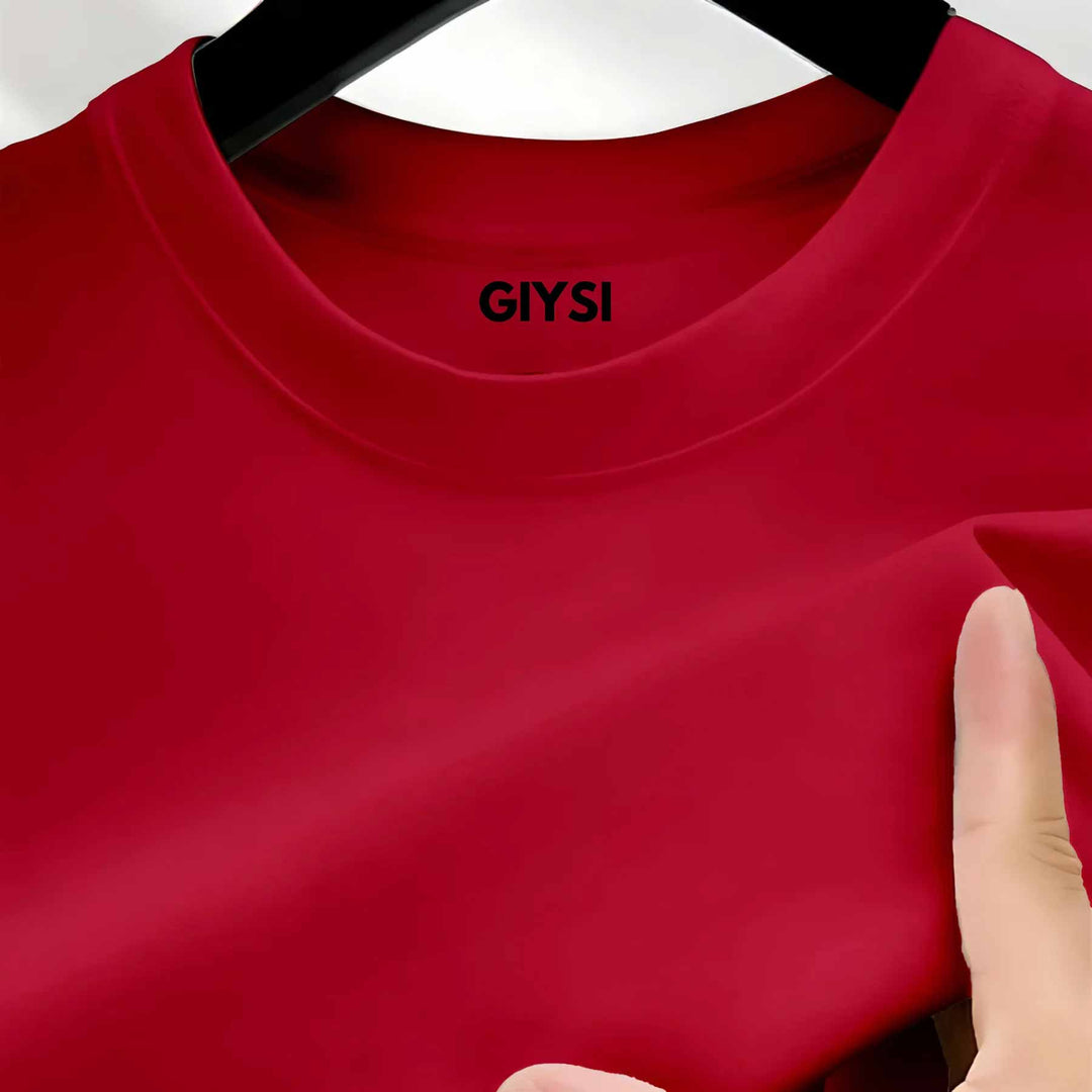 Red Round Neck T-shirts