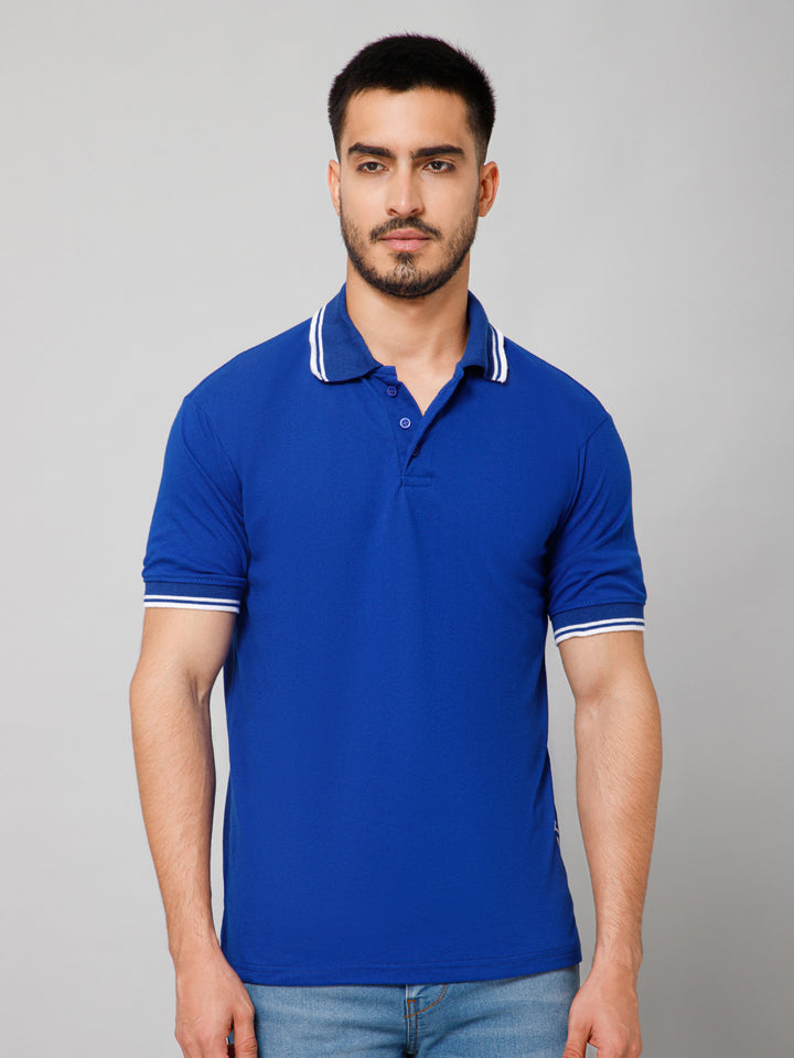 Royal Blue Polo T-shirt