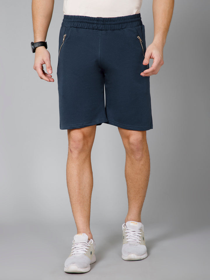 Airforce Zip Pocket Cotton Shorts