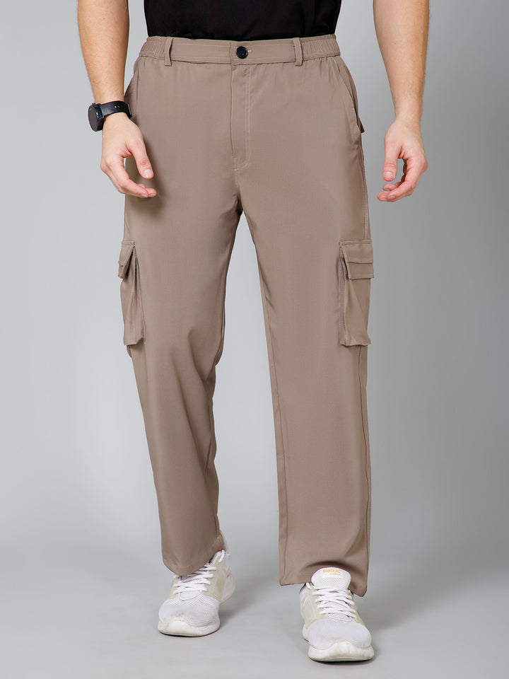 Beige Cargo Pants