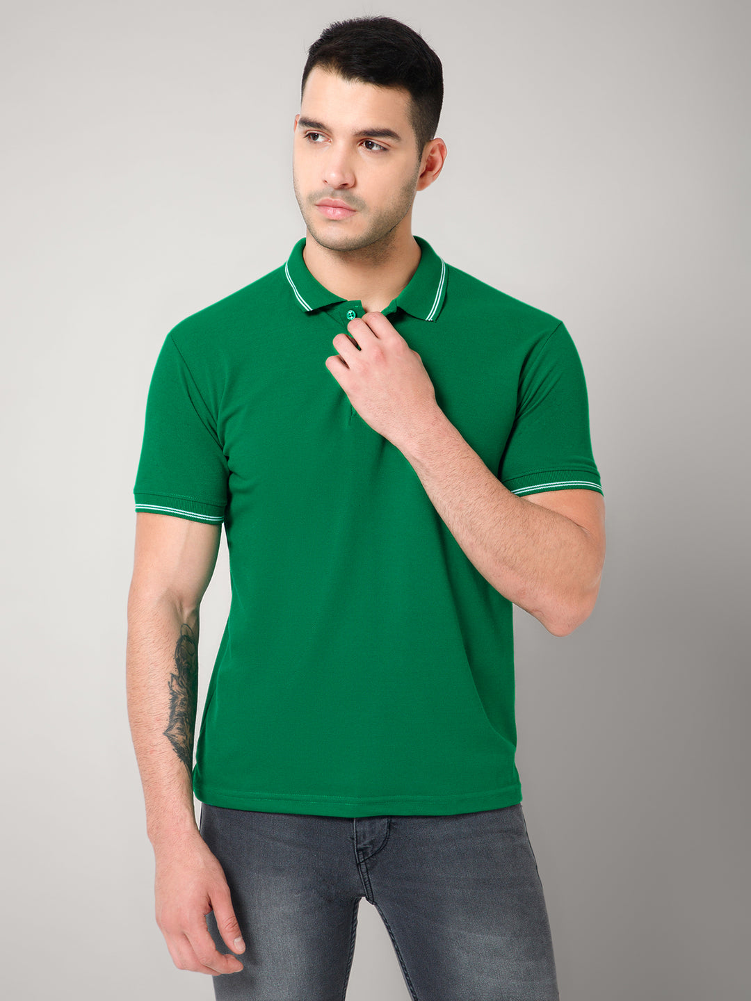 Green Polo T-shirt