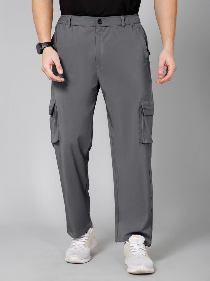 Grey Cargo Pants