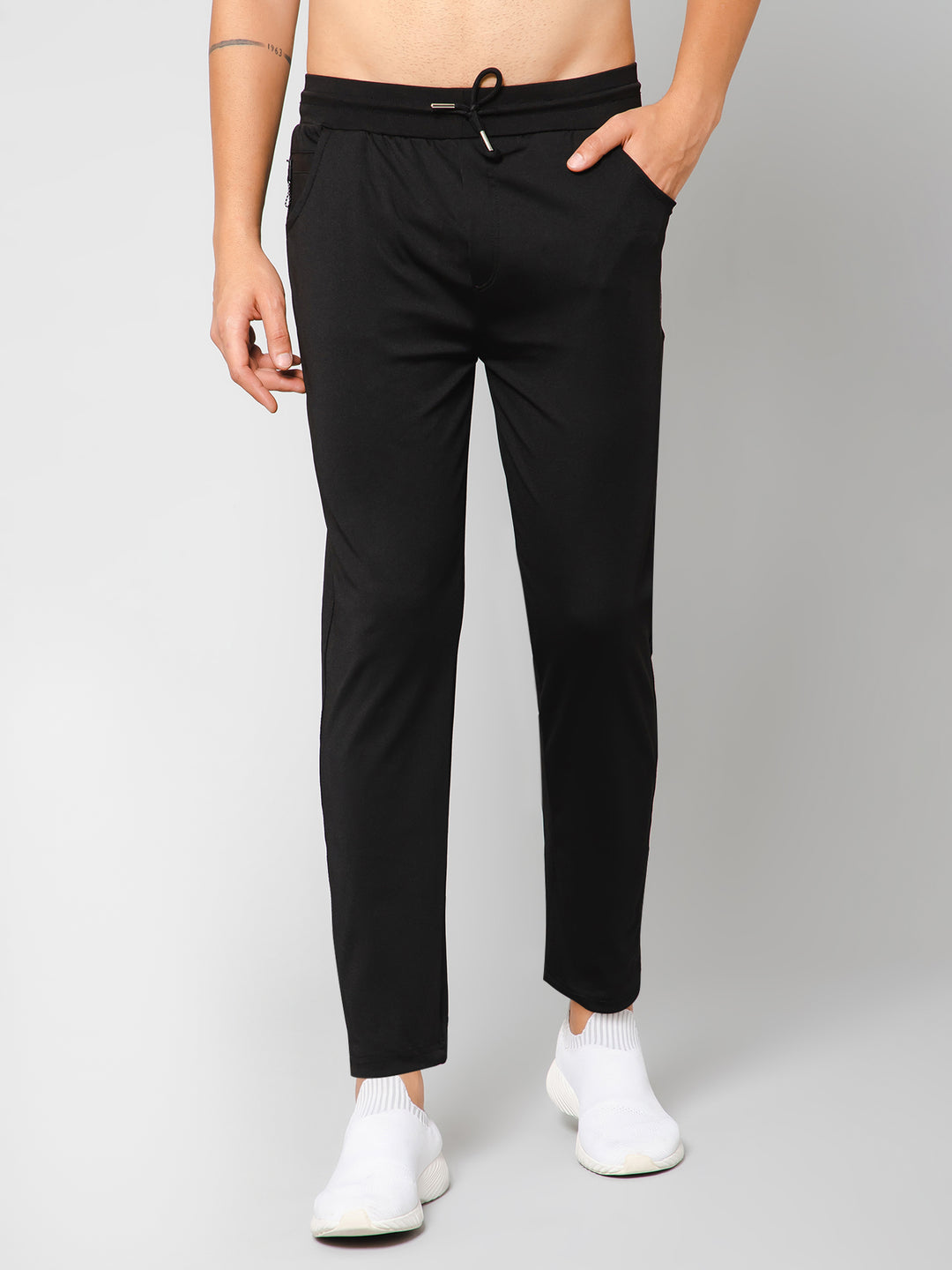 Black Training Track Pant