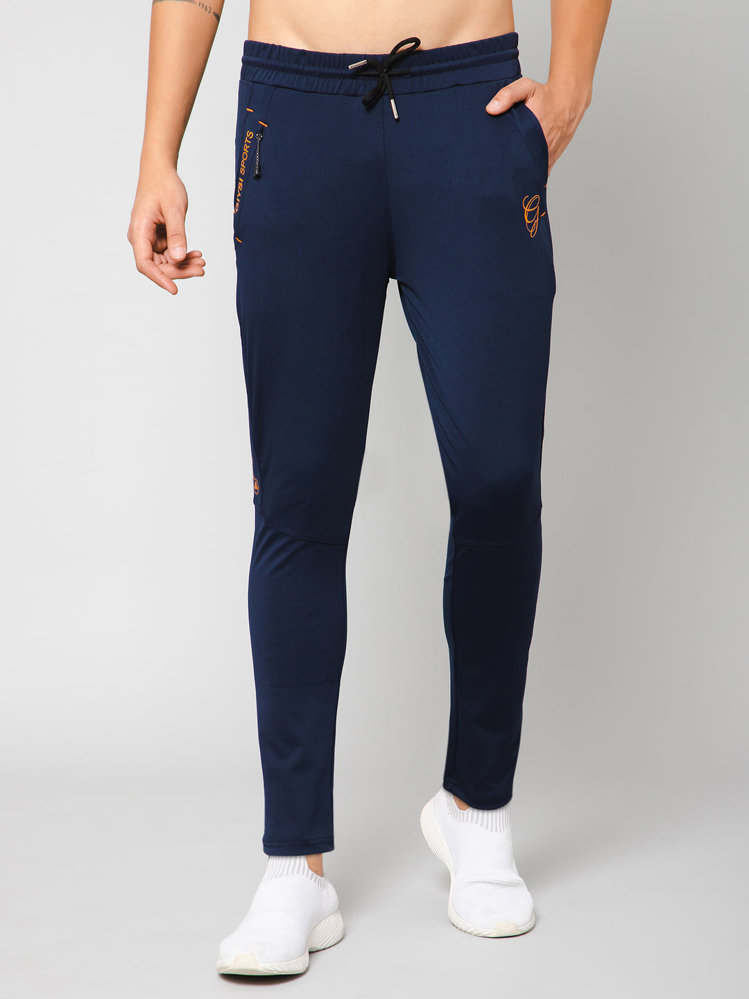 Navy Blue Performance Track Pants