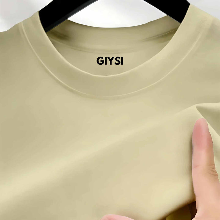 Ivory Round Neck T-shirts