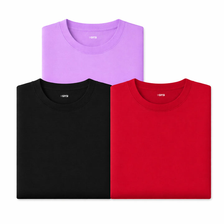 Combo Pack Round Neck T-shirts