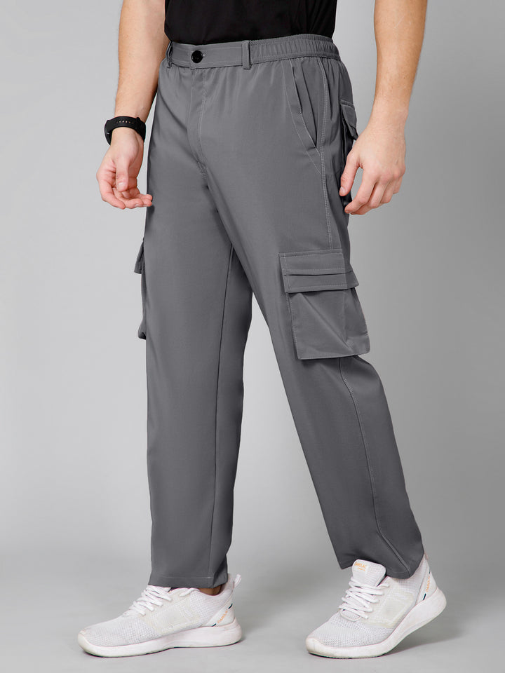 Grey Cargo Pants