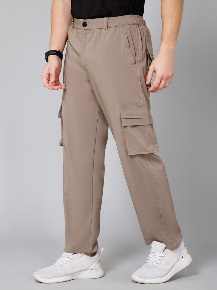 Beige Cargo Pants