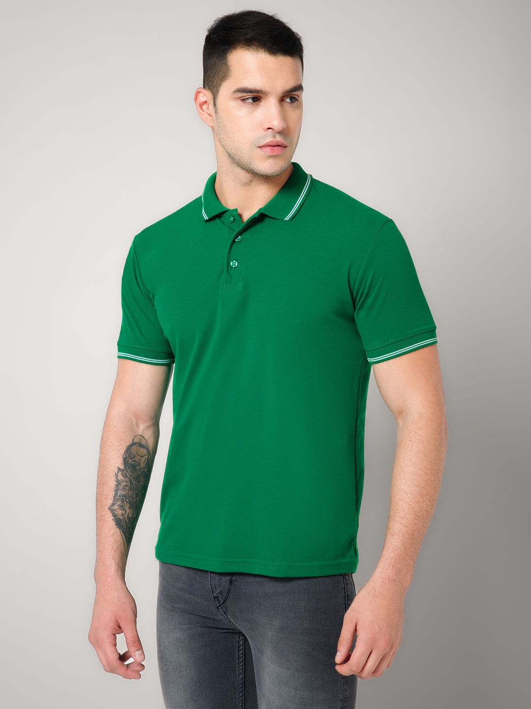 Green Polo T-shirt