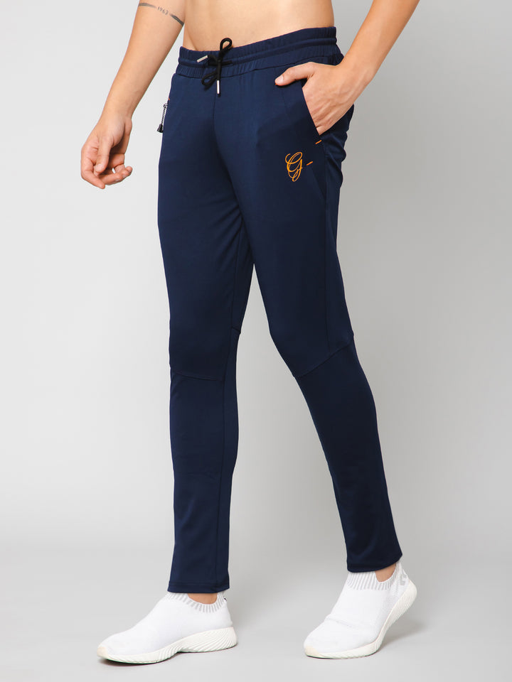 Navy Blue Performance Track Pants