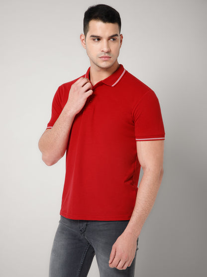 Red Polo T-shirt