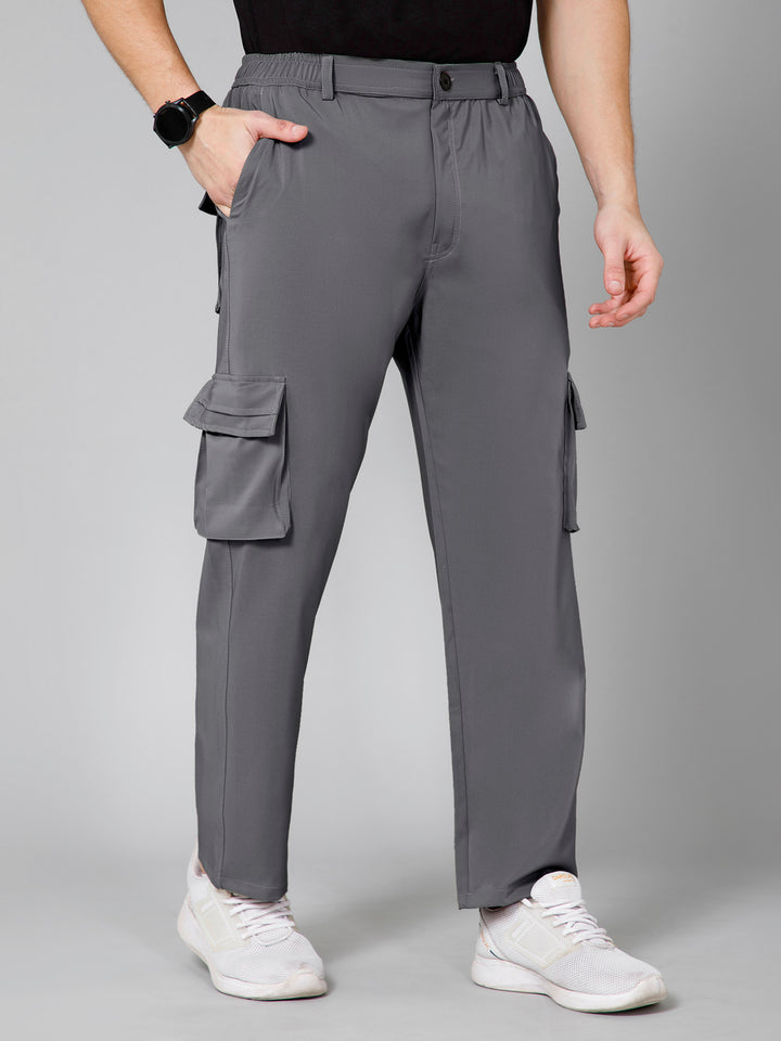 Grey Cargo Pants