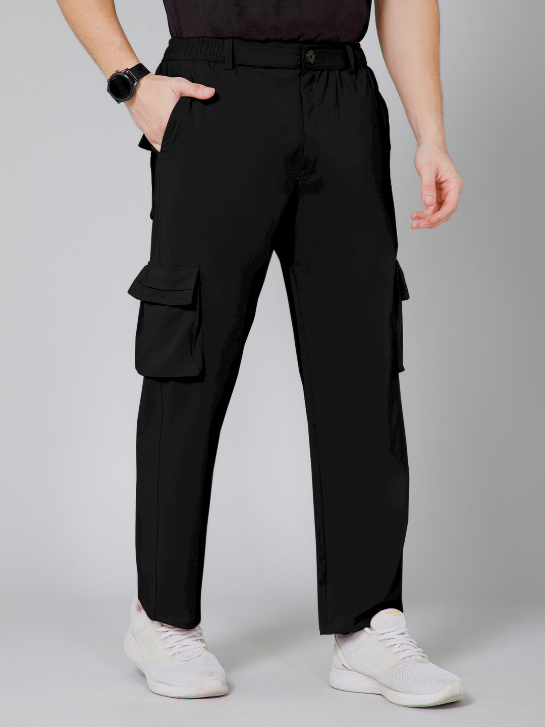 Black Cargo Pants