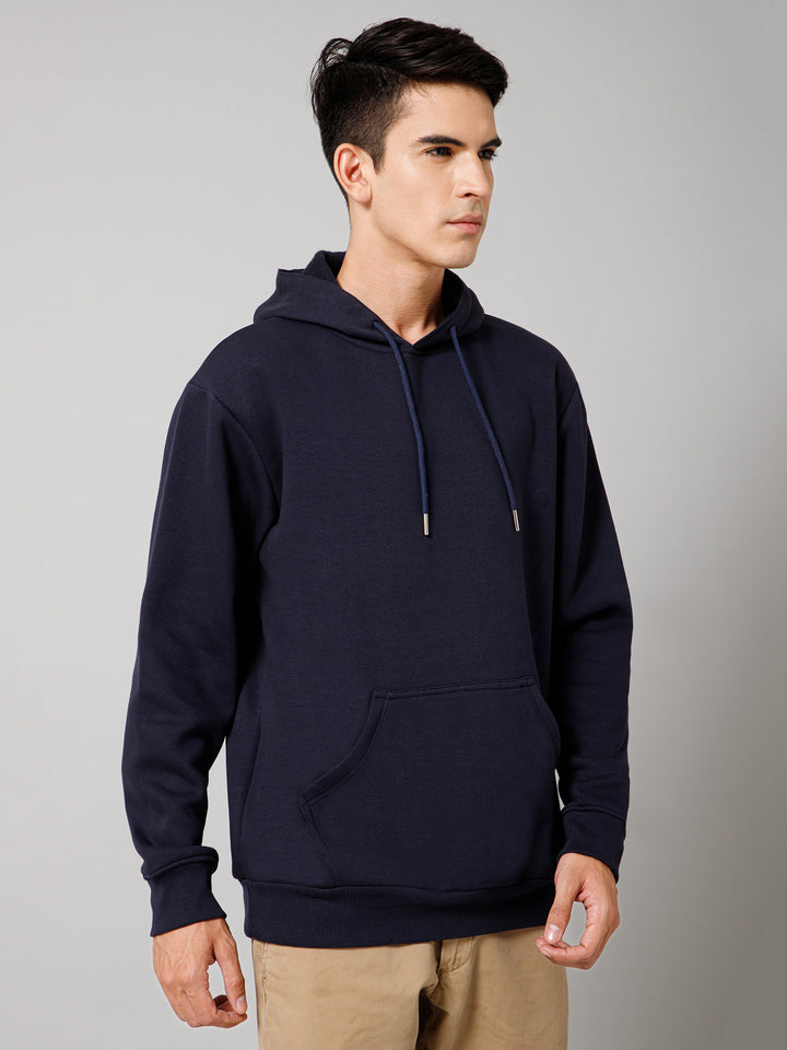 Solid Navy Hoodie