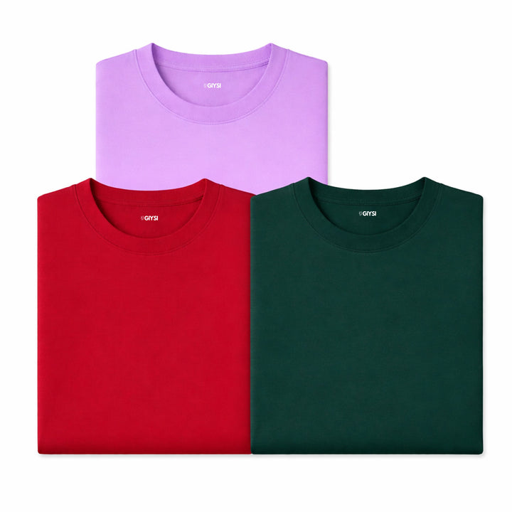 Combo Pack Round Neck T-shirts