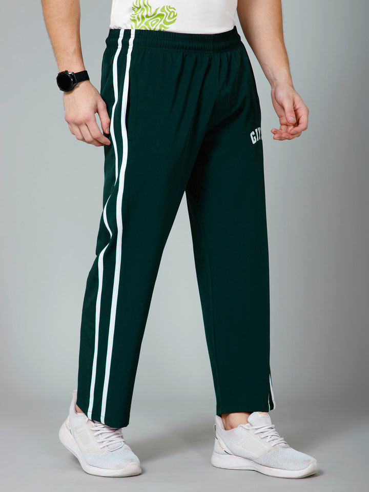 Bottle Green Track Pants