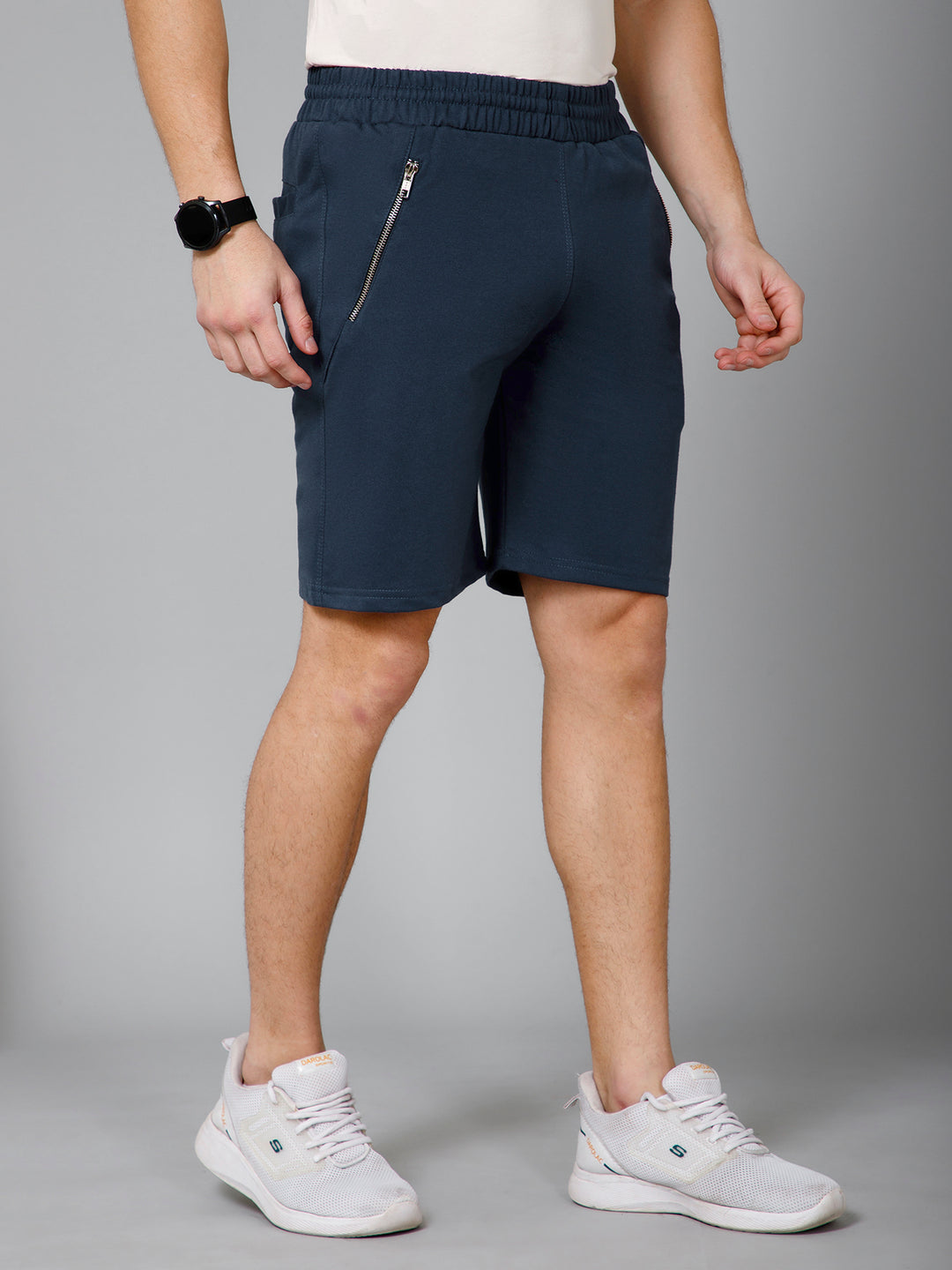 Airforce Zip Pocket Cotton Shorts