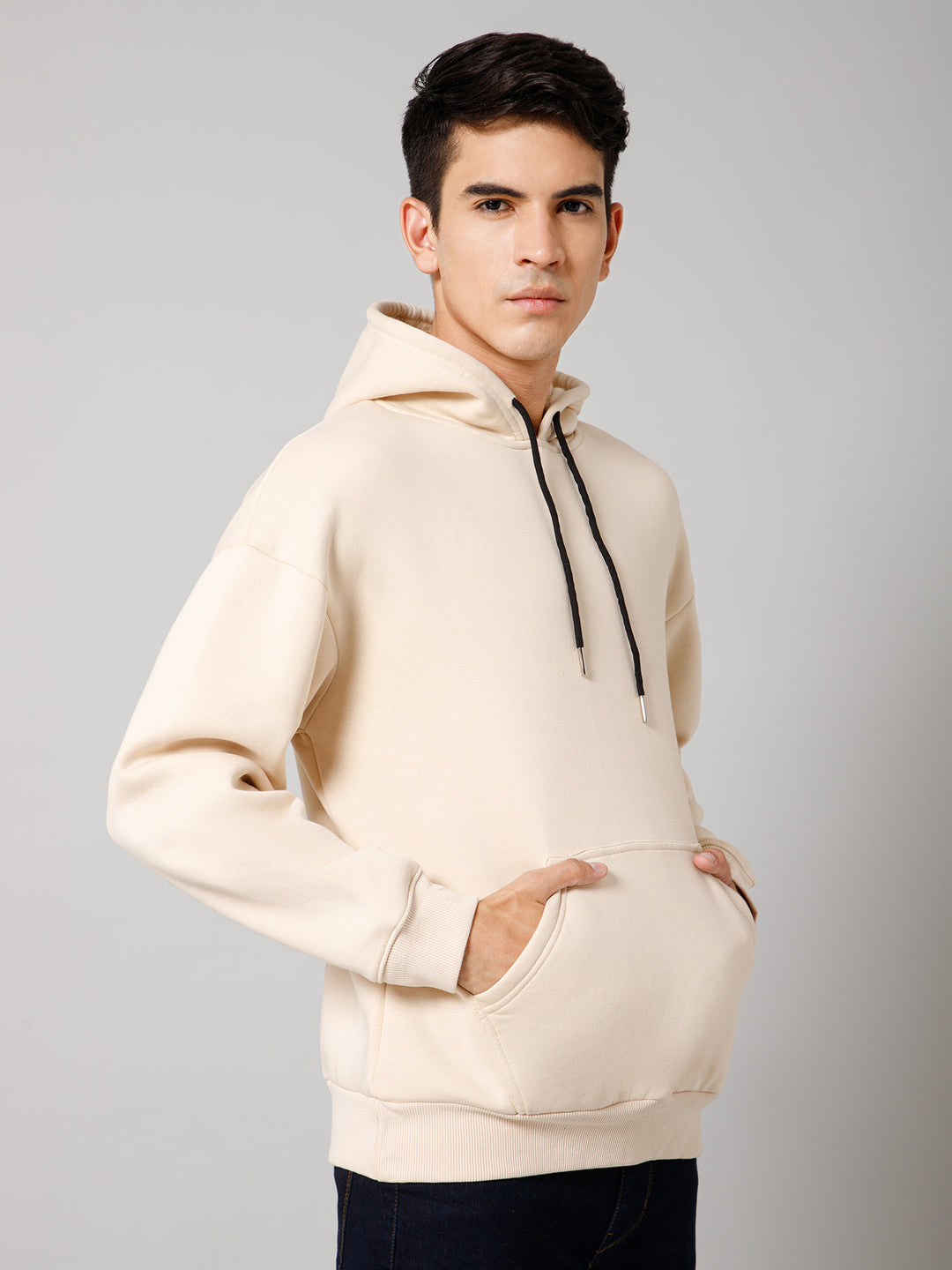 Oversized Ivory Hoodie