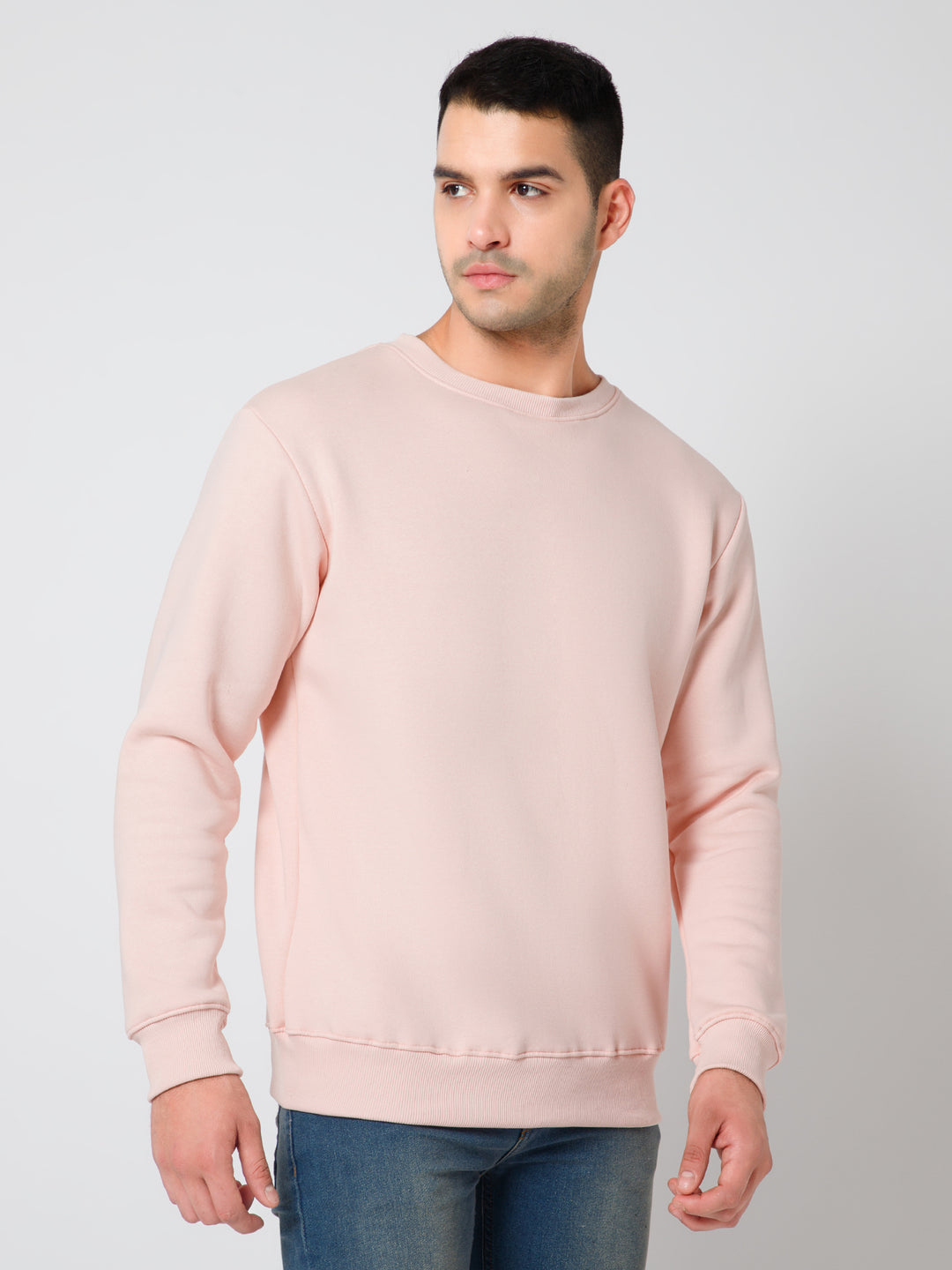 Solid Pink Sweatshirt