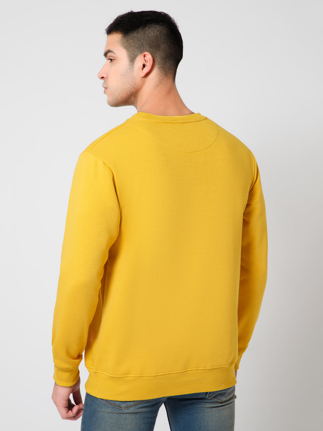 Solid  Mustard Sweatshirt