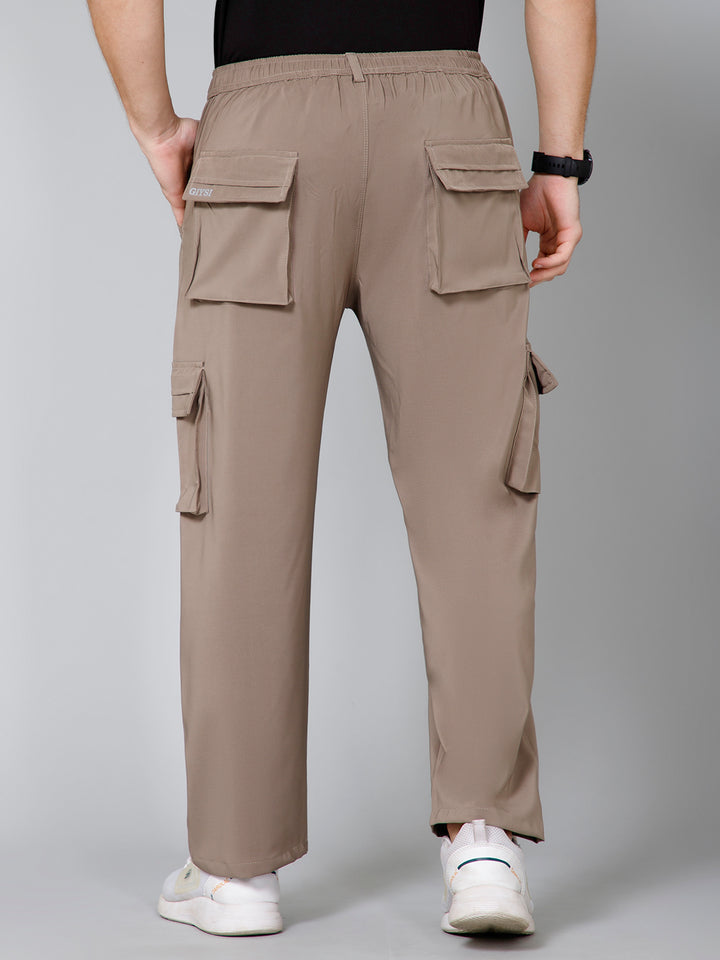 Beige Cargo Pants