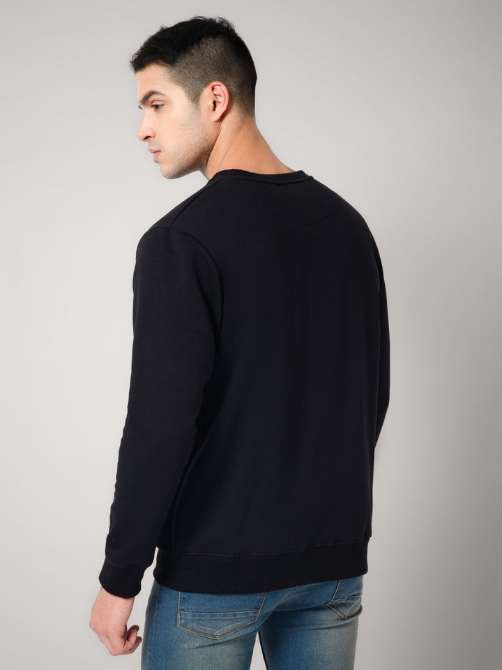 Solid Black Sweatshirt