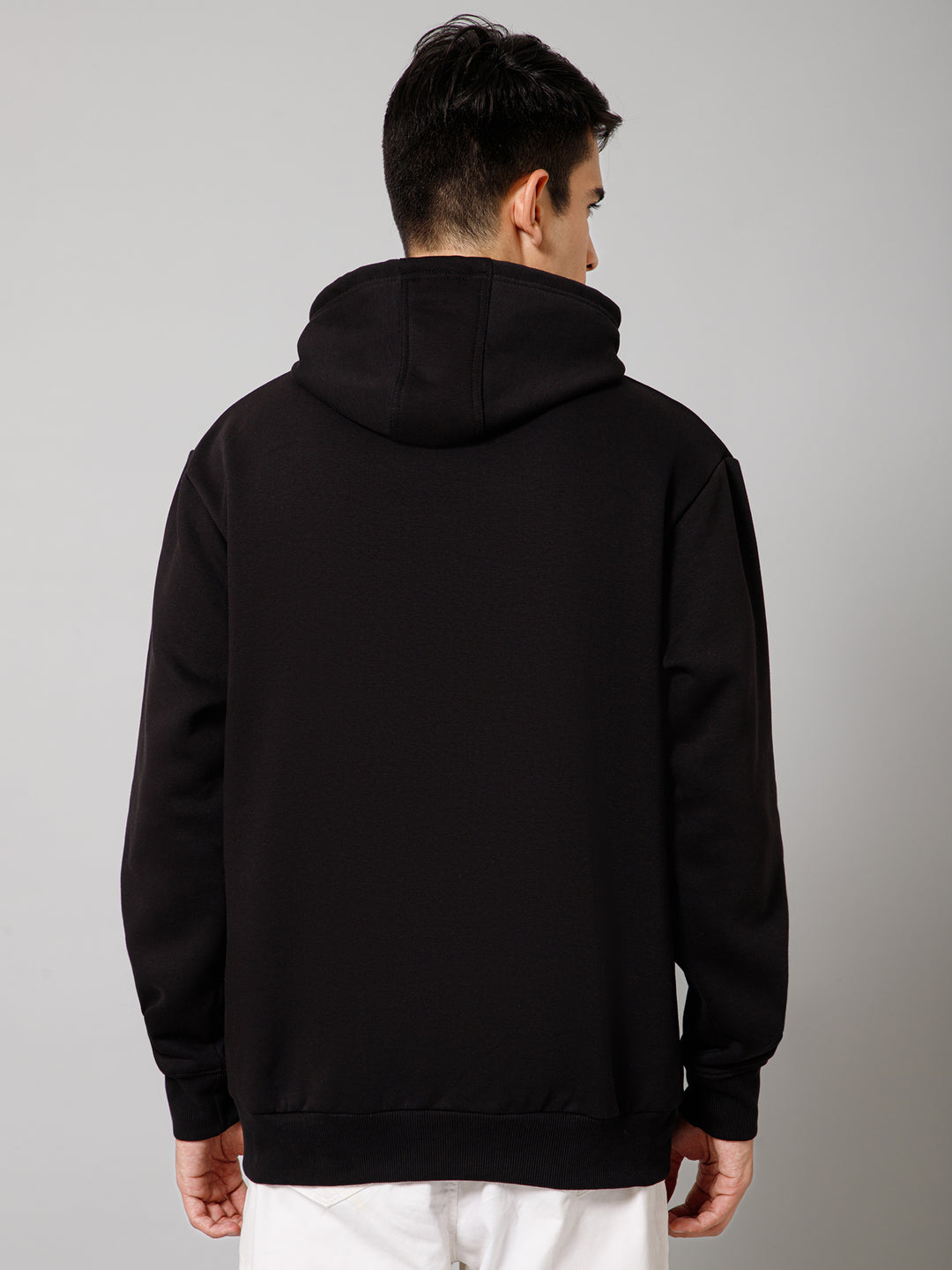 Solid Black Hoodie