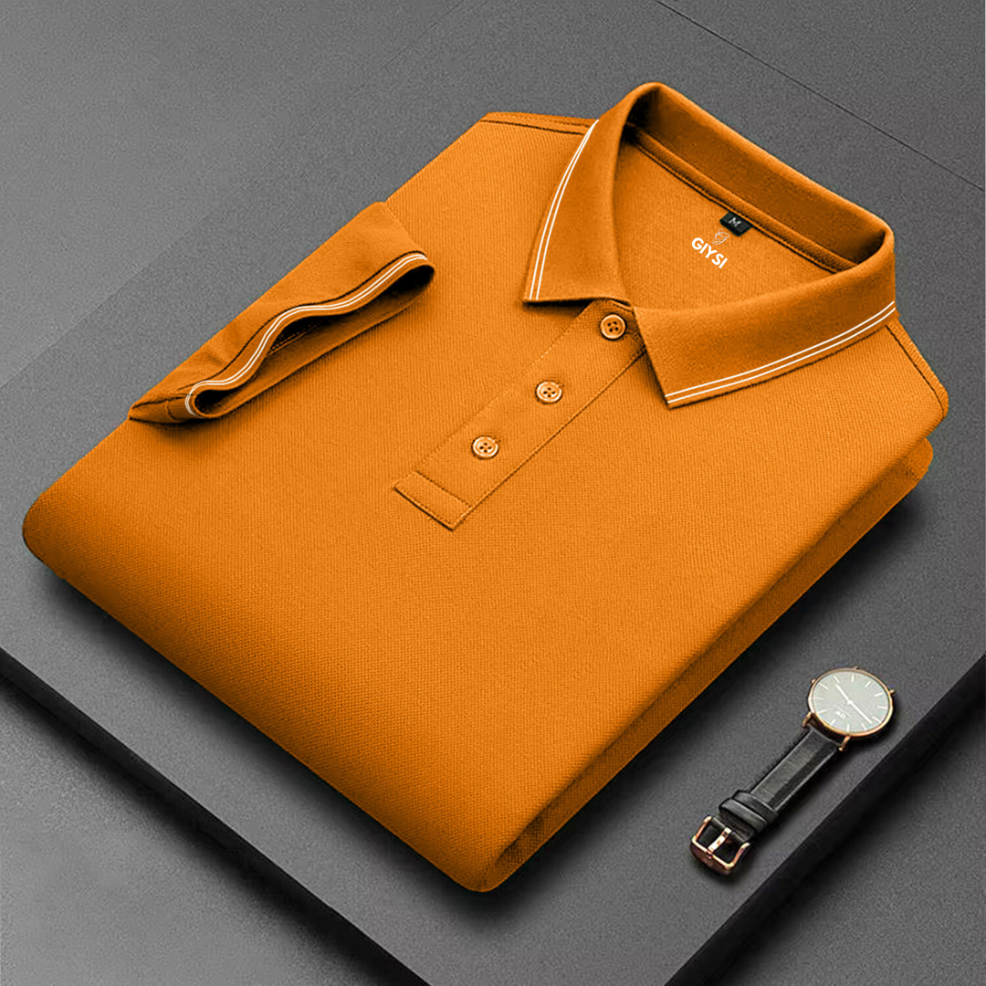 Orange Polo T-shirt