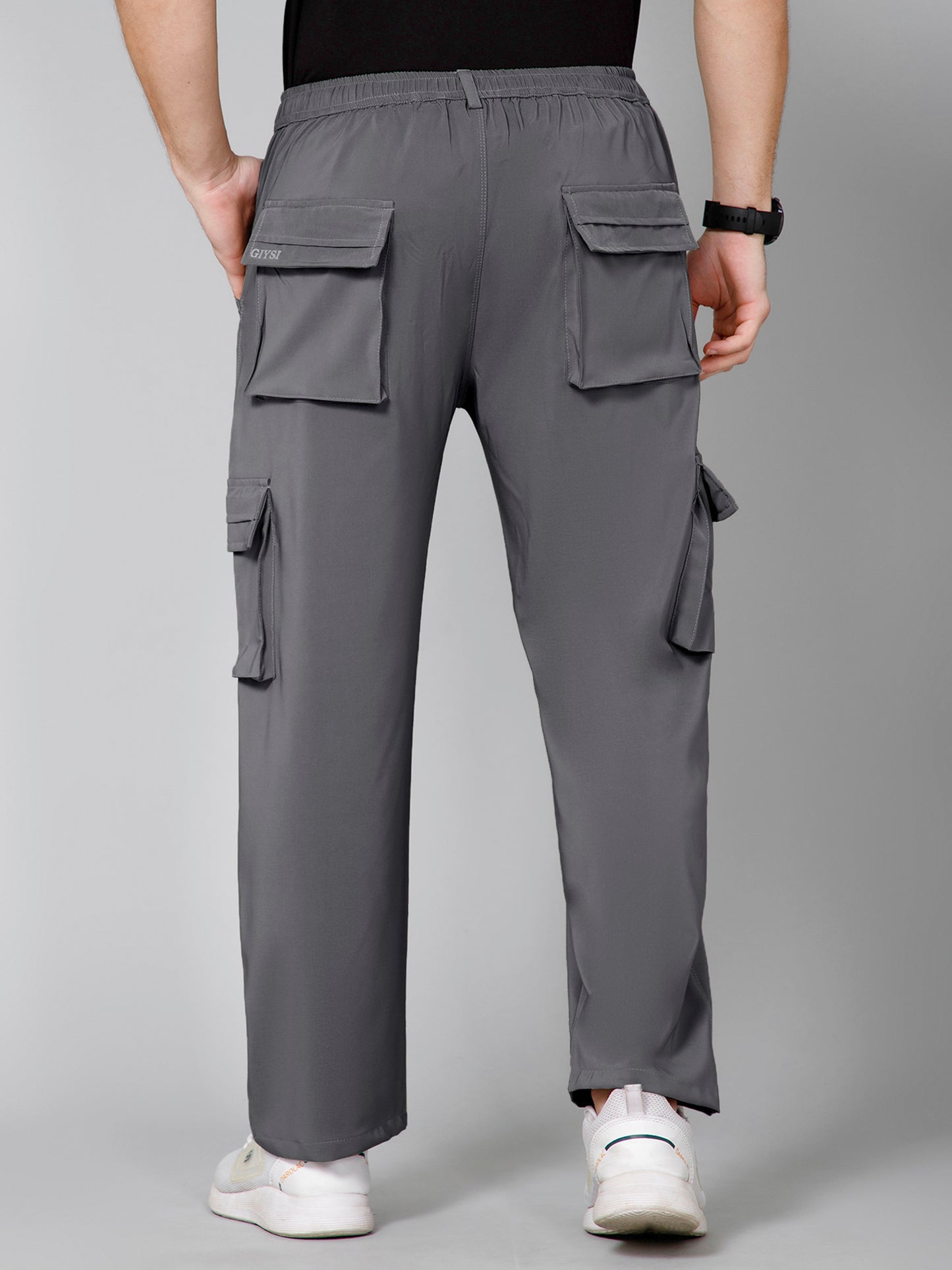 Grey Cargo Pants