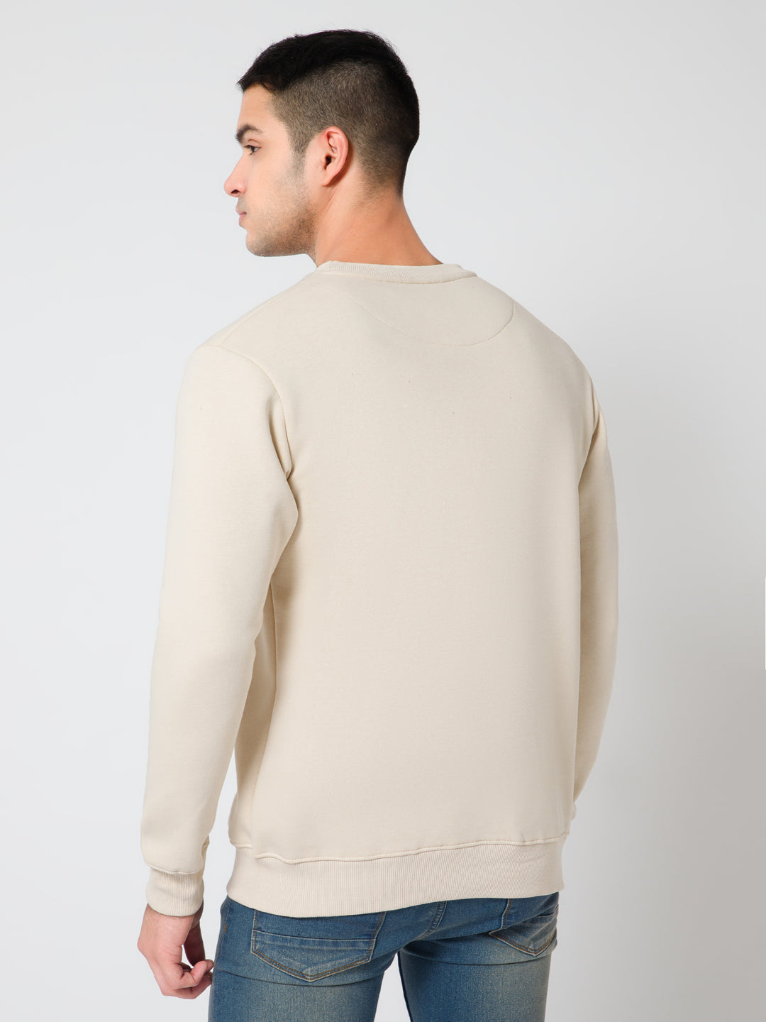 Solid Ivory Sweatshirt