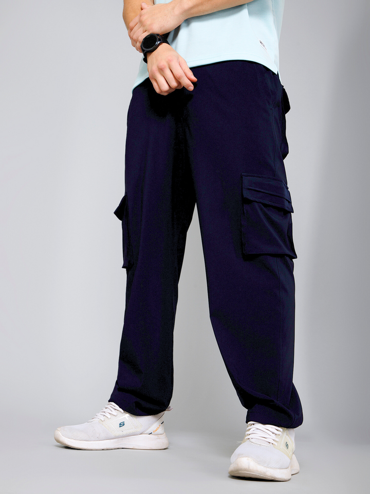 Navy Blue Cargo Pants