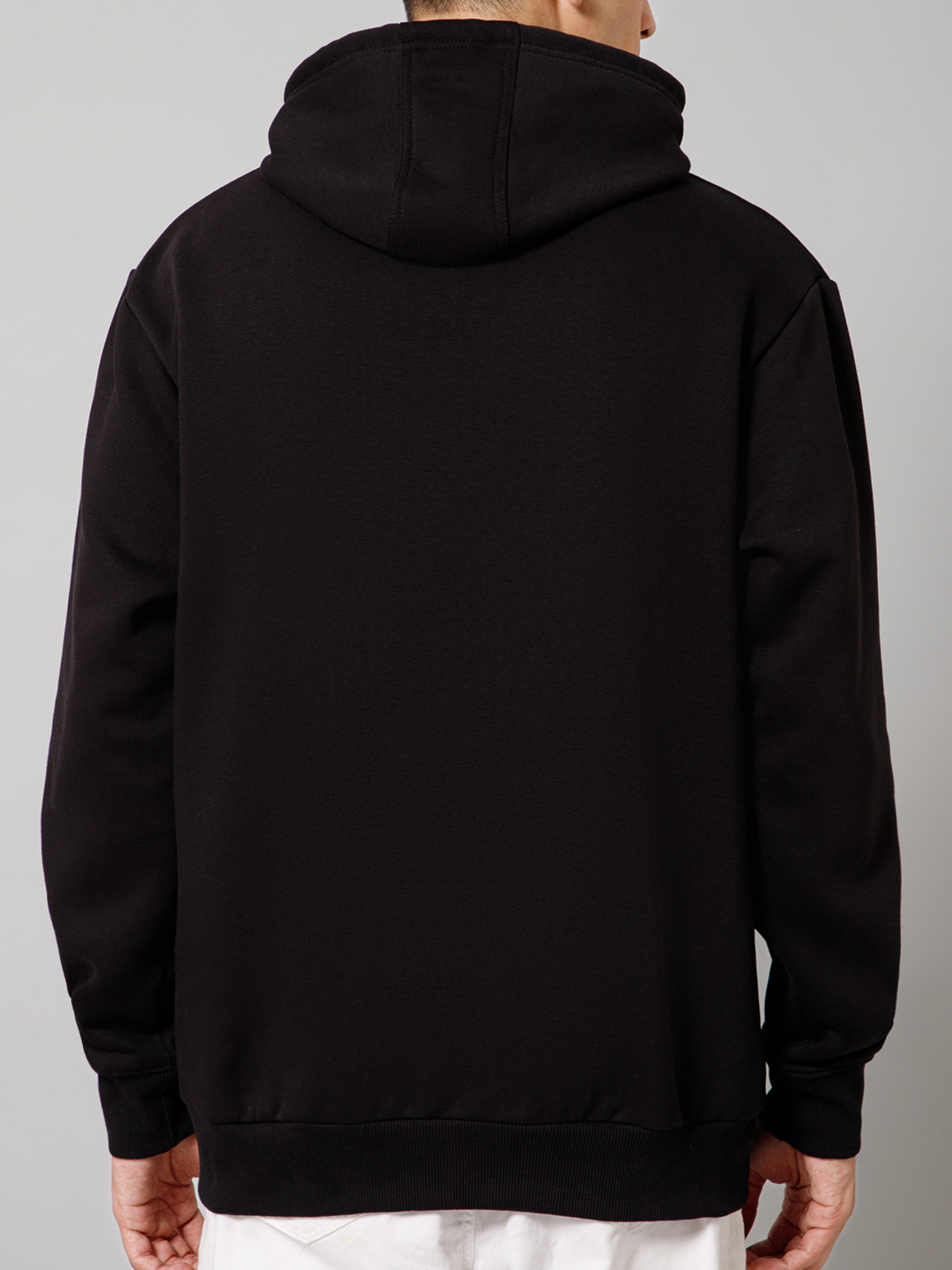 Solid Black Hoodie