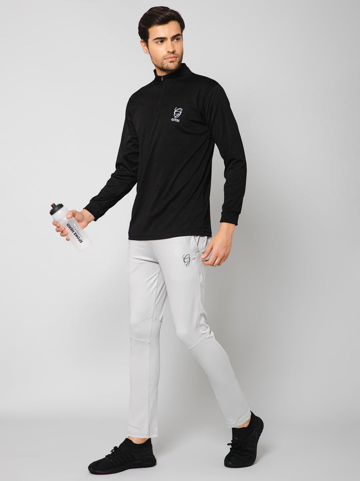 High Neck Sports Full Sleeves T-shirt