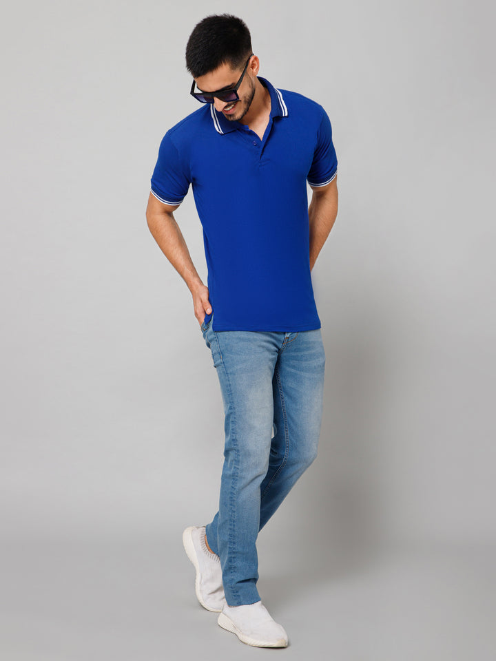 Royal Blue Polo T-shirt