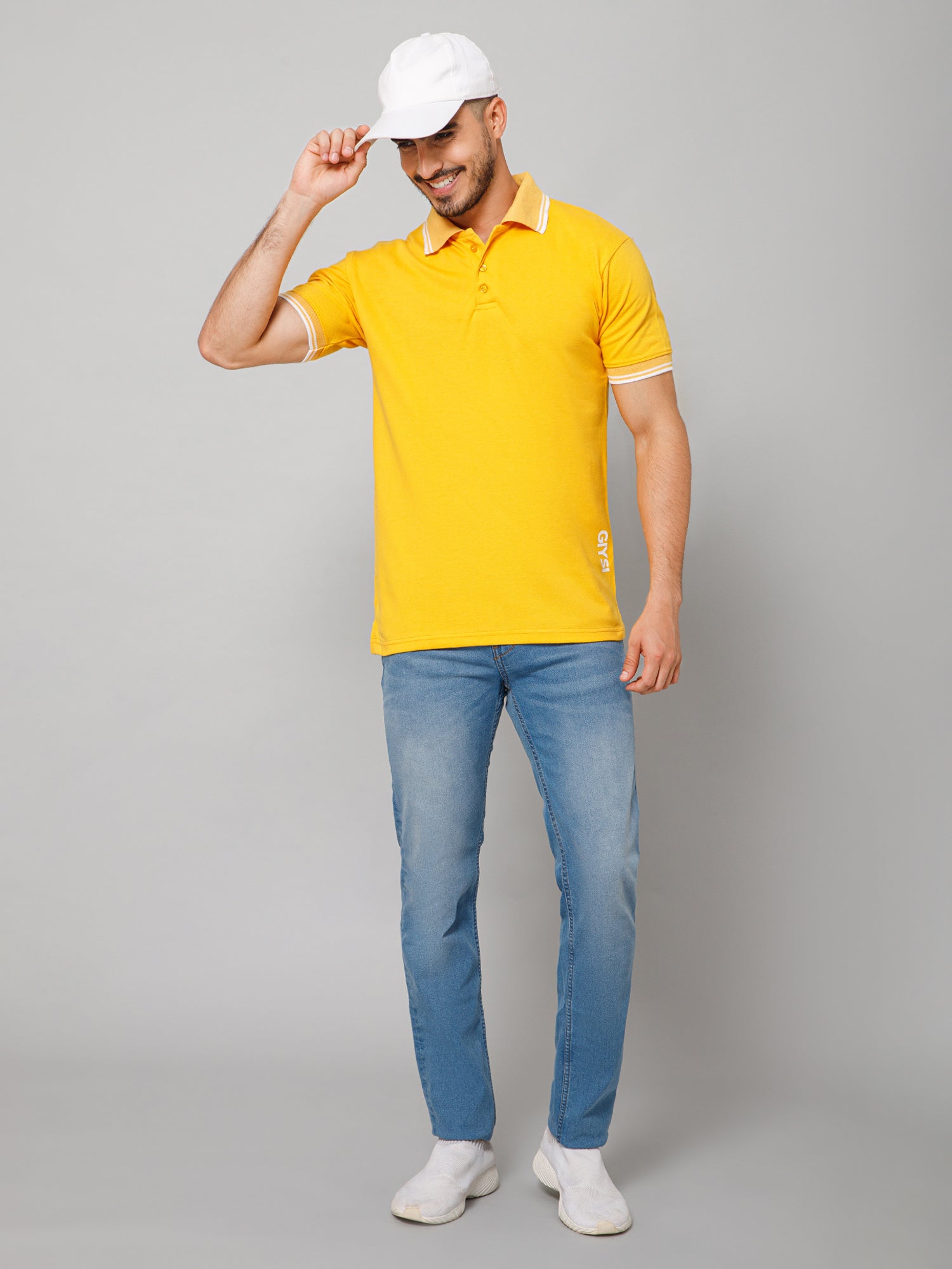 Polo t cheap shirt yellow