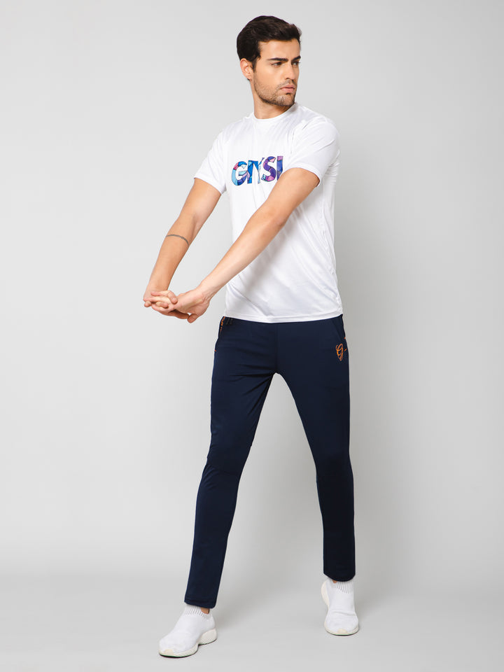 Navy Blue Performance Track Pants