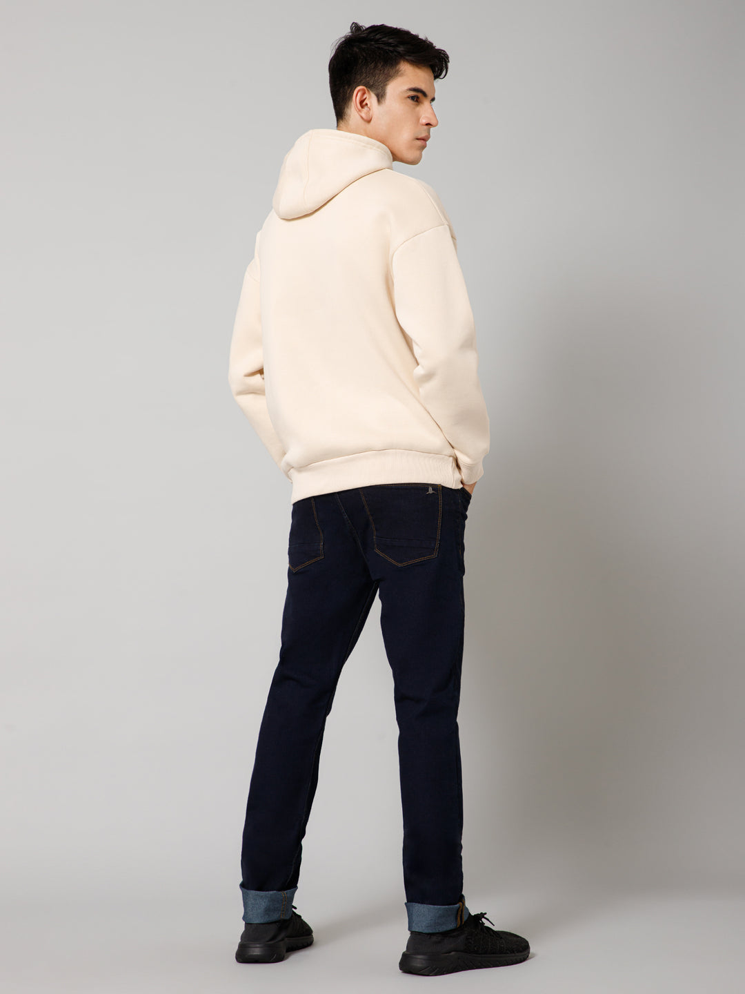 Oversized Ivory Hoodie