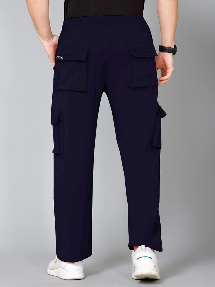 Navy Blue Cargo Pants