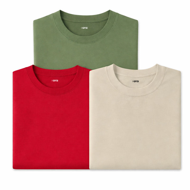 Combo Pack Round Neck T-shirts